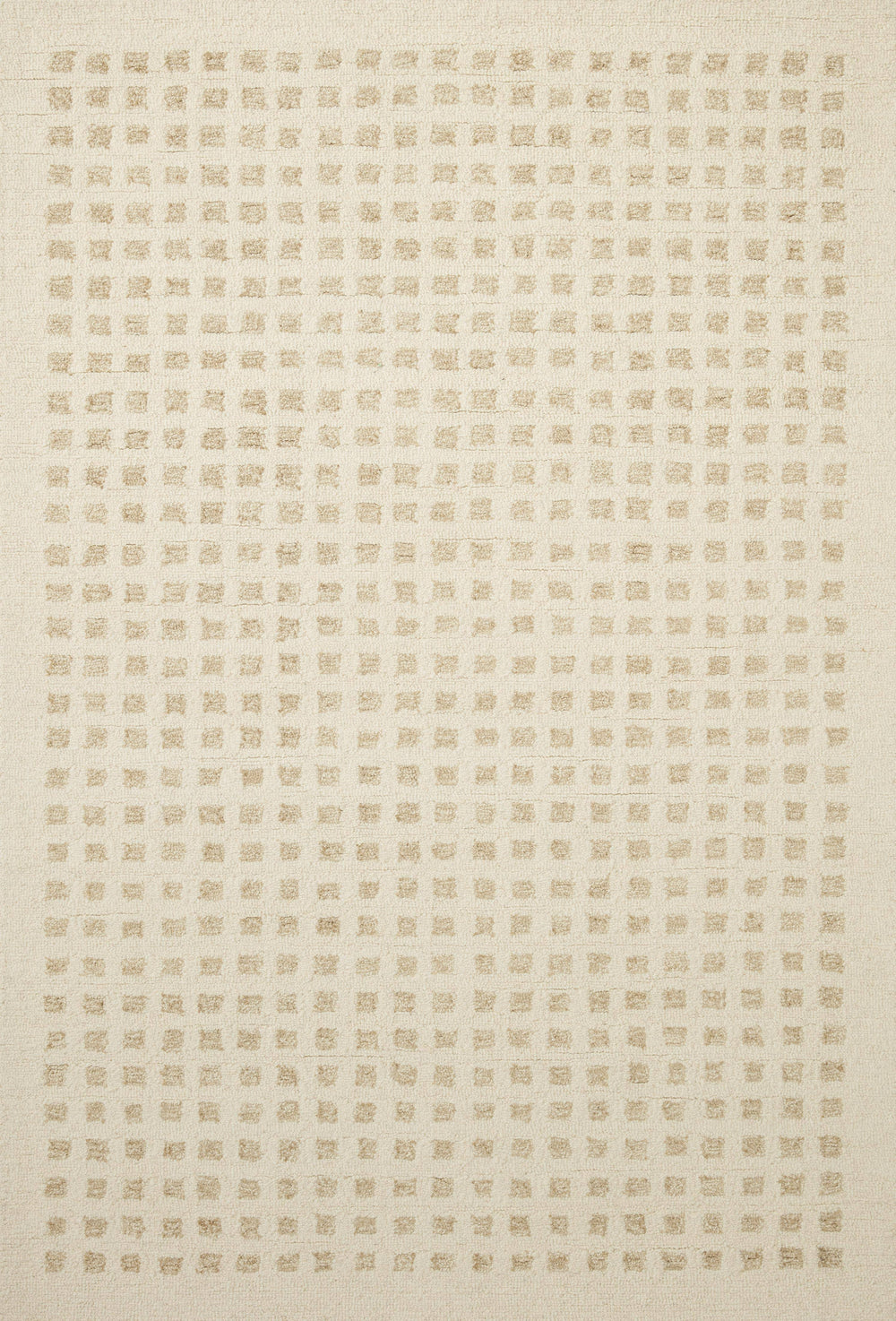 Chris Loves Julia x Loloi Polly POL-01 Ivory Natural Rug - 7 ft 9 in x 9 ft 9 in
