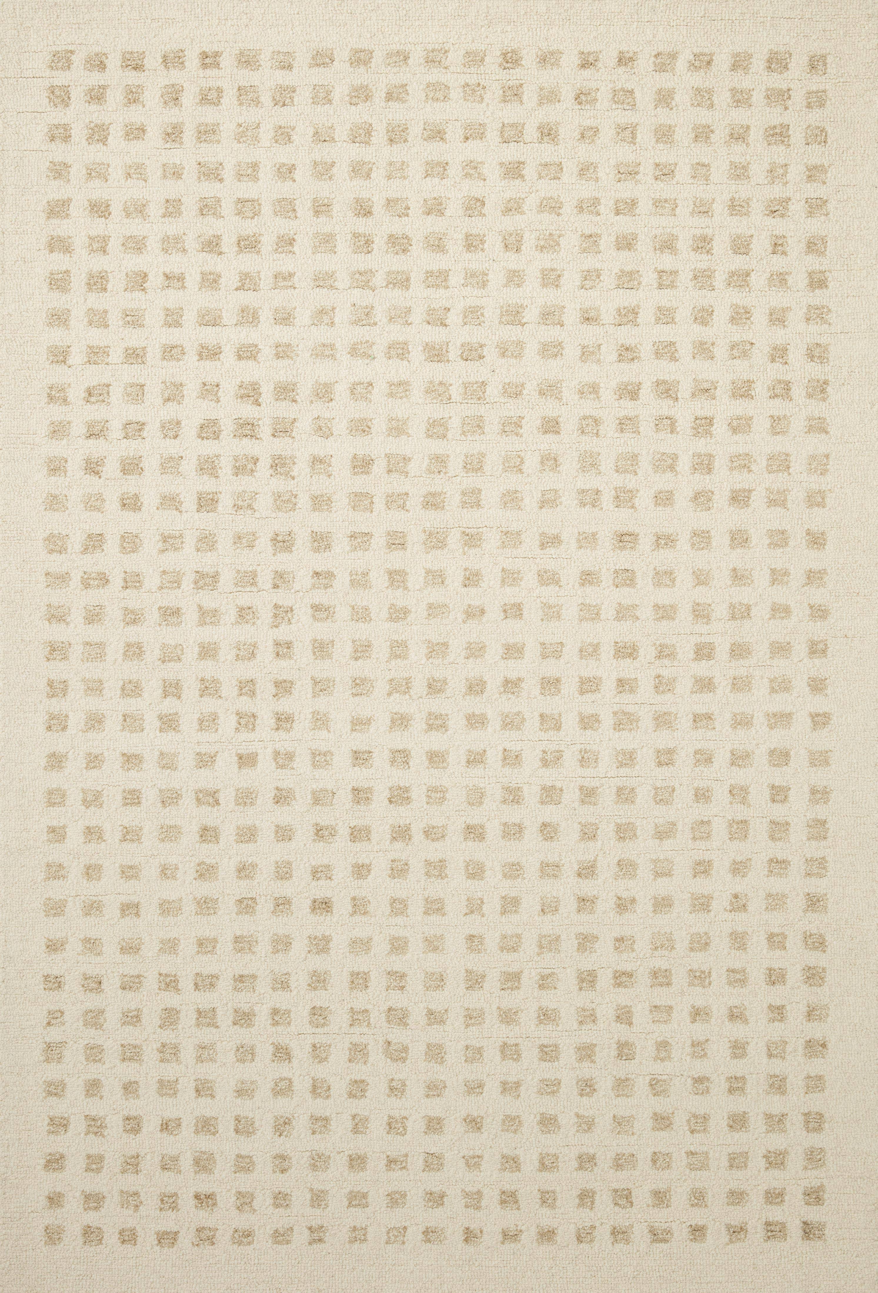 Chris Loves Julia x Loloi Polly POL-01 Ivory Natural Rug - 7 ft 9 in x 9 ft 9 in