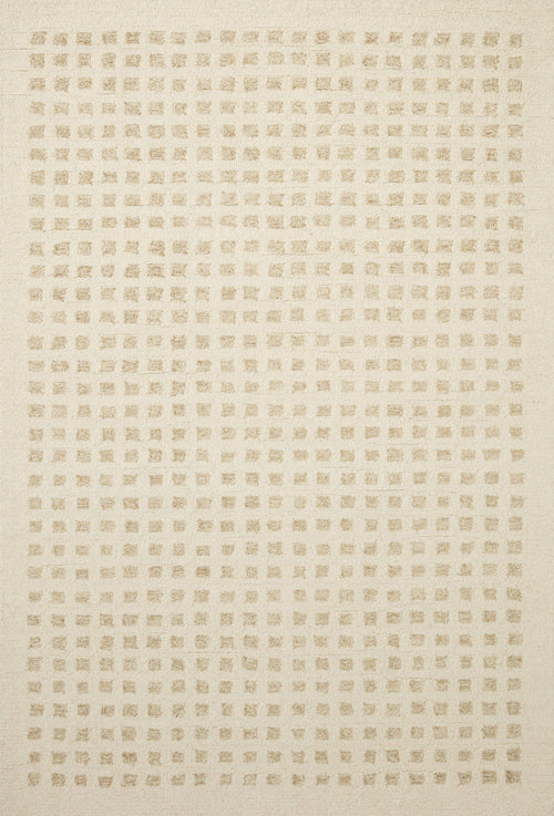 Chris Loves Julia x Loloi Polly POL-01 Ivory Natural Rug - 7 ft 9 in x 9 ft 9 in