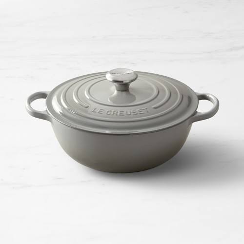 Le Creuset Cast-Iron Soup Pot, 4 1/2-Qt., French Grey | Williams Sonoma - Cookware - Multipots & Stocks - Kitchen Accessories 4930545